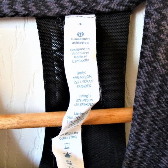 LULULEMON Scoop Neck in Ziggy Wee September Black - Picture 6 of 11